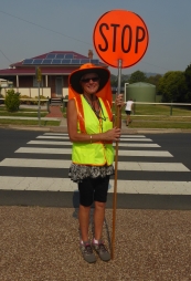 Glenda the school crossing supervisor
